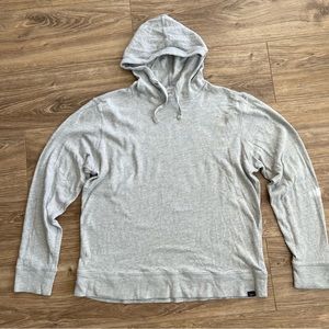 Faherty Slub Cotton Hoodie - Light Grey (Men’s Large)